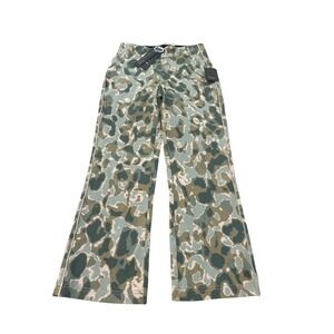 Lysse New York Women's Camo Print Pull On Knit‎ Denim Pants Size Small NEW